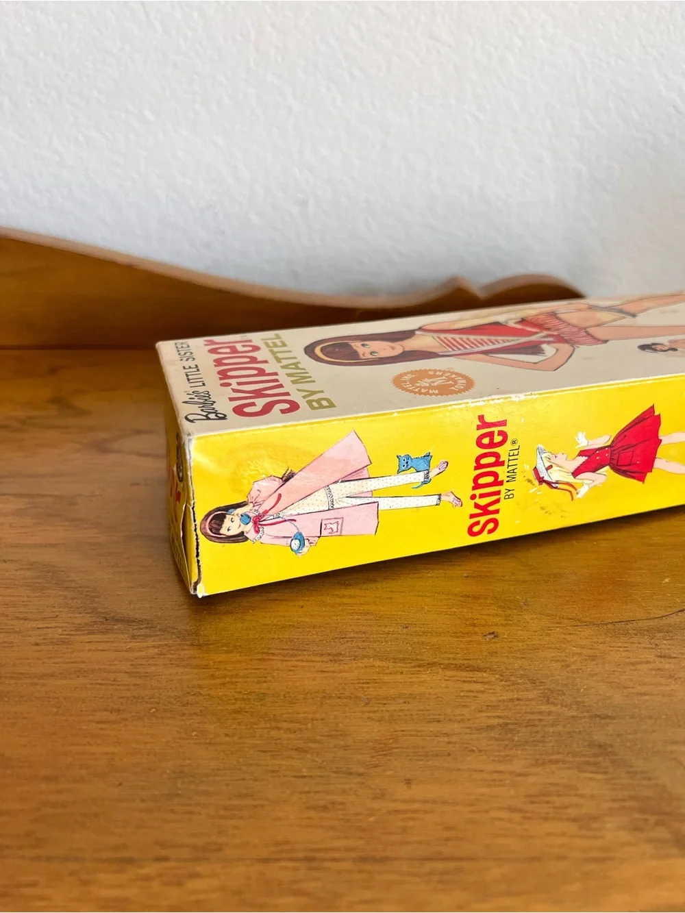 Vintage‎ 1963 Barbie Skipper Dreamtime Brunette #1909 Complete Box Japan Rare